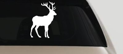Deer Hunting Car or Truck Window Vinyl Decal Sticker