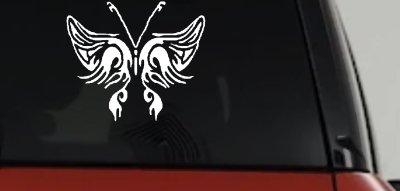 Tribal Butterfly Butterflies Car or Truck Window Vinyl Decal Sticker