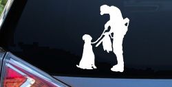 Foul Duck Bird Hunter with Dog Hunting Car or Truck Window Decal Sticker