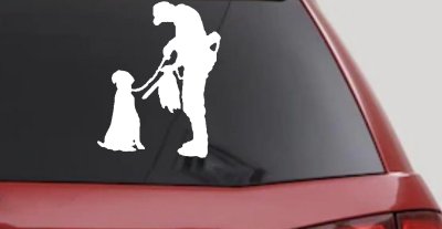 Foul Duck Bird Hunter with Dog Hunting Car or Truck Window Vinyl Decal Sticker
