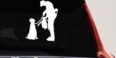 Foul Duck Bird Hunter with Dog Hunting Car or Truck Window Vinyl Decal Sticker