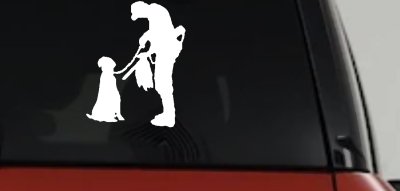 Foul Duck Bird Hunter with Dog Hunting Car or Truck Window Vinyl Decal Sticker