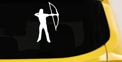 Bow Hunter Decal for Cars & Trucks - Vinyl Hunting Sticker