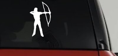Bow Hunter Decal for Cars & Trucks - Vinyl Hunting Sticker
