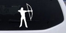 Bow Hunter Hunting Car or Truck Window Decal Sticker