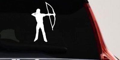 Bow Hunter Decal for Cars & Trucks - Vinyl Hunting Sticker