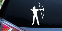 Bow Hunter Hunting Car or Truck Window Decal Sticker