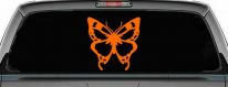 Monarch Butterfly Butterflies Car or Truck Window Decal Sticker (Orange)