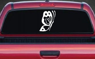 Butterfly Side Butterflies Car or Truck Window Decal Sticker
