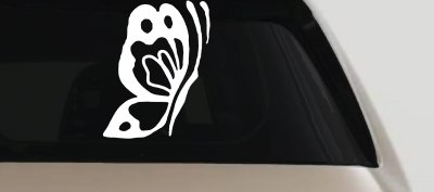 Butterfly Side Butterflies Car or Truck Window Vinyl Decal Sticker