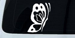 Butterfly Side Butterflies Car or Truck Window Decal Sticker