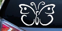 Butterfly Butterflies Car or Truck Window Decal Sticker