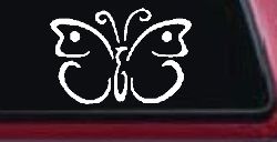 Butterfly Butterflies Car or Truck Window Decal Sticker