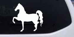 Horse Prancing Rodeo Ranch Farm Western Car or Truck Window Decal Sticker
