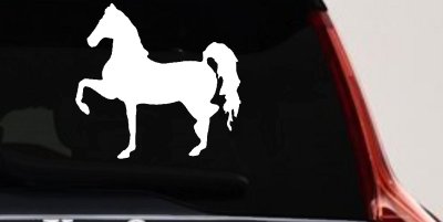 Horse (full body) prancing. Car or Truck Vinyl Window Decal Sticker