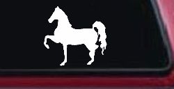 Horse Prancing Rodeo Ranch Farm Western Car or Truck Window Decal Sticker