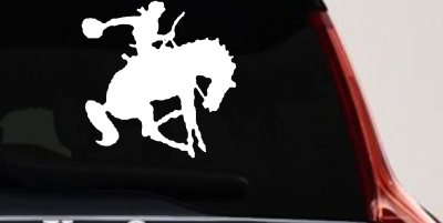 Broncing Horse Car or Truck Vinyl Window Decal Sticker