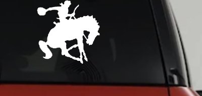 Broncing Horse Car or Truck Vinyl Window Decal Sticker