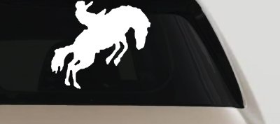 Rodeo Bronco Cowboy Truck Decal Western Farm Ranch Window Sticker