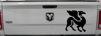 Griffin Car or Truck Window Decal Sticker (Black)
