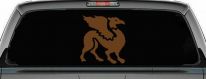 Griffin Car or Truck Window Decal Sticker (Copper)