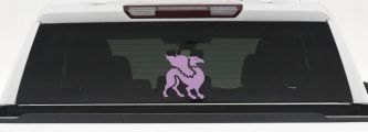 Griffin Car or Truck Window Decal Sticker (Lilac)