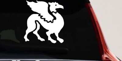 Griffin Car Truck Window Decal Sticker - Vinyl Art for Vehicles