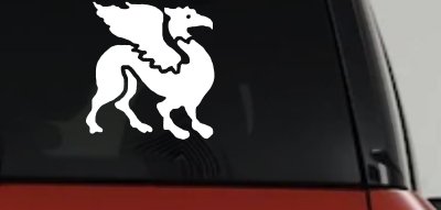 Griffin Car Truck Window Decal Sticker - Vinyl Art for Vehicles