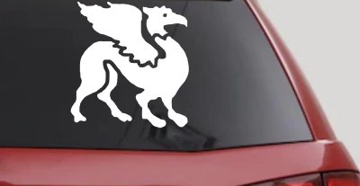 Griffin Car Truck Window Decal Sticker - Vinyl Art for Vehicles