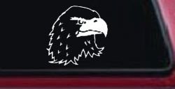 Eagle Head Car or Truck Window Decal Sticker
