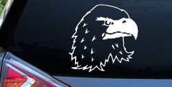Eagle Head Car or Truck Window Decal Sticker