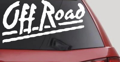 Off Road Truck Car Window Decal Vinyl Sticker Adventure Ready