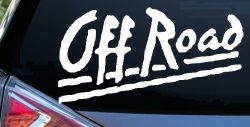 Off Road Car or Truck Window Decal Sticker