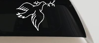Open Dove Christian Decal Sticker for Car Truck Window Vinyl