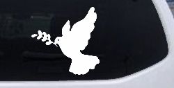 Dove Christian Car or Truck Window Decal Sticker