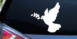 Dove Christian Car or Truck Window Decal Sticker