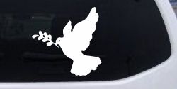 Dove Christian Car or Truck Window Decal Sticker