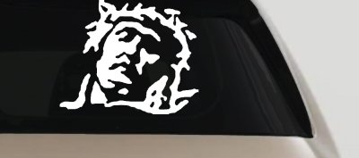 Jesus Thorn Crown Christian Car Truck Window Decal Sticker