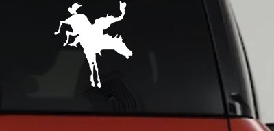 Bucking Bronco Horse Western Decal Sticker for Car Truck Window