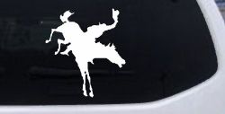 Bucking Bronco Horse Western Farm Ranch Rodeo Car or Truck Window Decal Sticker