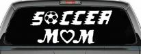 Soccer Mom Car or Truck Window Decal Sticker