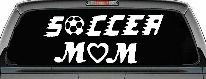 Soccer Mom Car or Truck Window Decal Sticker