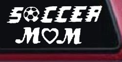 Soccer Mom Car or Truck Window Decal Sticker