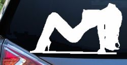 Stripper Mud Flap Girl Car or Truck Window Decal Sticker