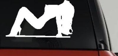 Stripper Mud Flap Girl Car or Truck Window Vinyl Decal Sticker