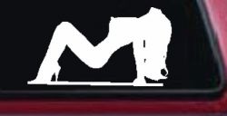 Stripper Mud Flap Girl Car or Truck Window Decal Sticker