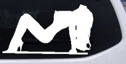 Stripper Mud Flap Girl Car or Truck Window Decal Sticker