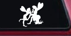 Fairies on Mushroom Car or Truck Window Decal Sticker