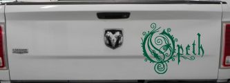 Opeth Band Vinyl Decal Sticker for Car Truck Window Decor (Dark Green)