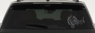 Opeth Band Car or Truck Window Decal Sticker (Silver)